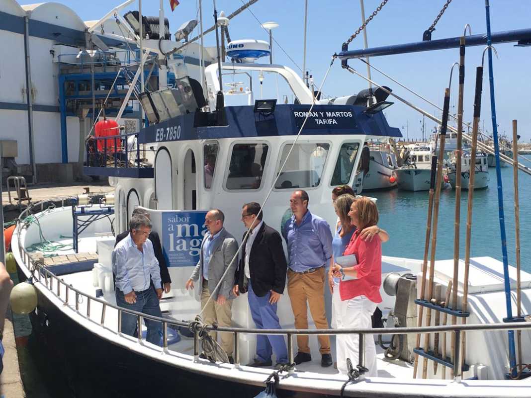 Presentación del barco atunero Román y Martos