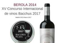 Berola 2014, Bacchus de plata Berola 2014