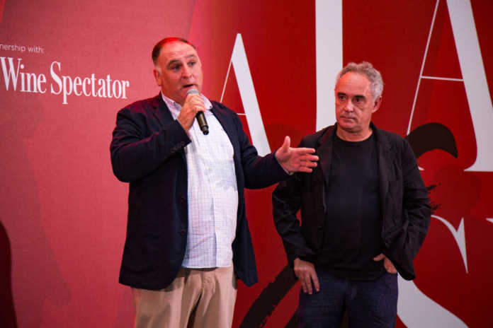 Vinexpo y Ferrán Adriá José Andrés