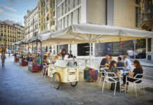 Flower Experience en el mercado Barceló Madrid.