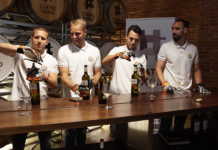 Visita del Real Valladolid de Fútbol a Bodega Cuatro Rayas.