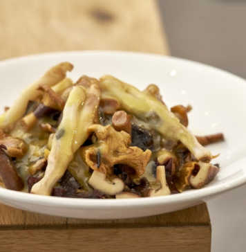 Restaurante Atrapallada, setas y mariscos para el otoño.