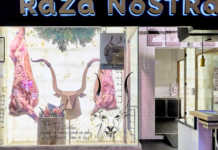 Raza Nostra, una carnicería-museo en el Mercado Chamartín de Madrid.