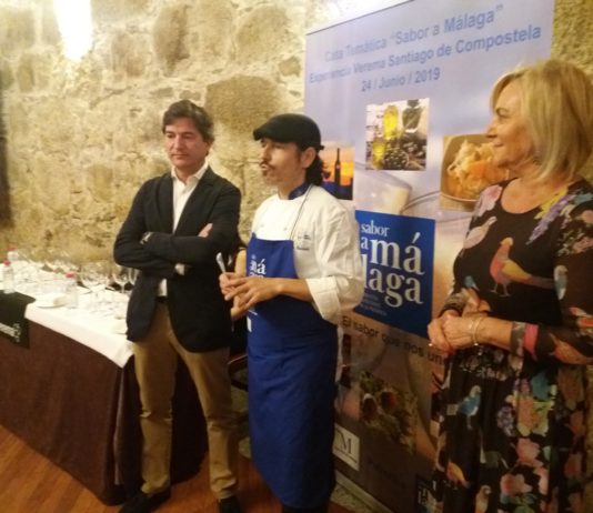 LOS VINOS MALAGUEÑOS SORPRENDEN EN SANTIAGO DE COMPOSTELA