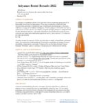 Ficha de cata – Ariyanas Rome Rosado (1)