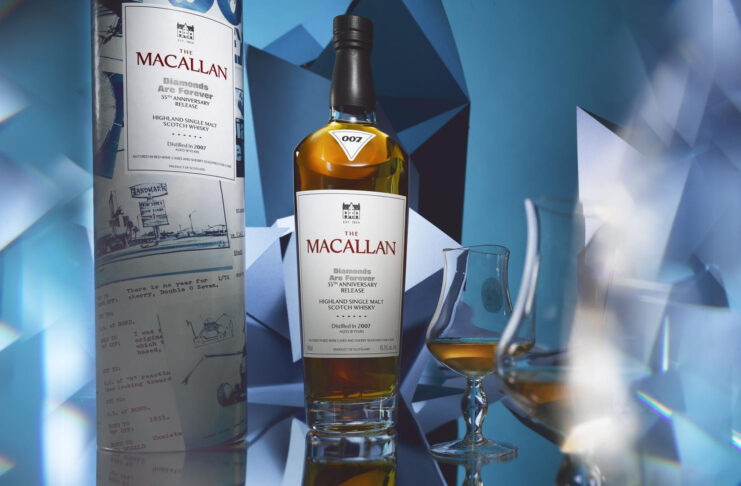 EDICIÓN LIMITADA THE MACALLAN DIAMONDS ARE FOREVER 55 TH ANNIVERSARY RELEASE