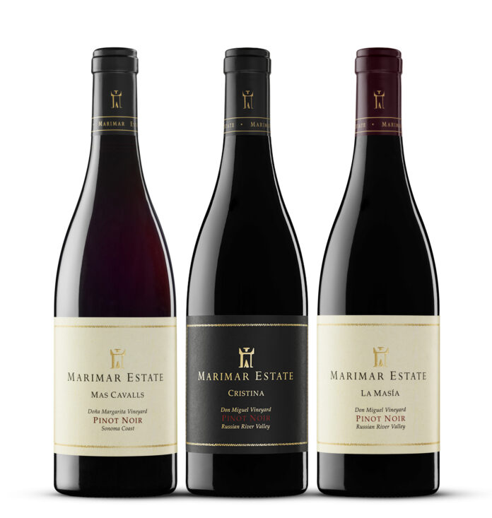Torres, MARIMAR_ESTATE_MasCavallsPinotNoir_CristinaPinotNoir_LaMasíaPinotNoir