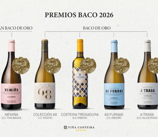 ÉXITO DE LOS VINOS DE VIÑA COSTEIRA EN LOS PREMIOS BACO 2026