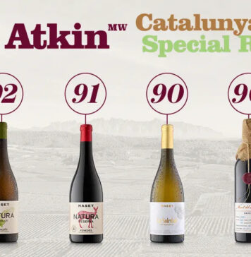 VINOS DE BODEGAS MASET RECONOCIDOS EN CATALUNYA SPECIAL REPORT DE TIM ATKIN, MASTER OF WINE