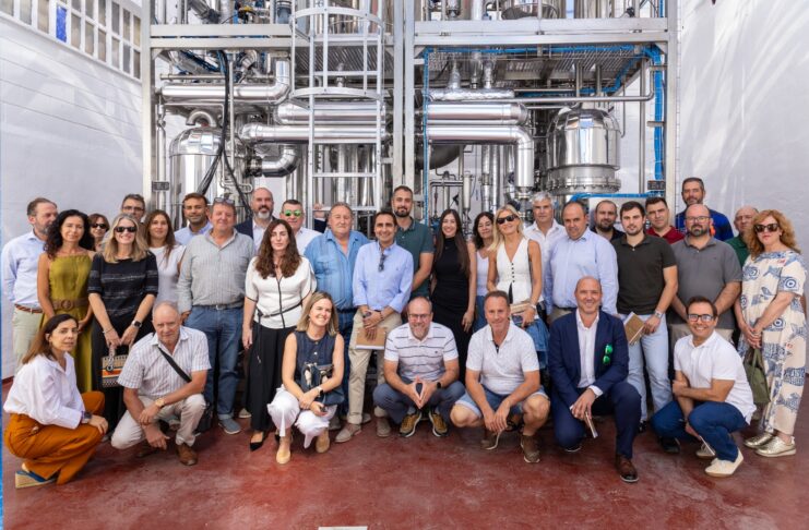 DESTILERIAS SAN VELERO PRIMERA PLANTA DE DESALCOHOLIZACIÓN DE VINO EN ARAGÓN